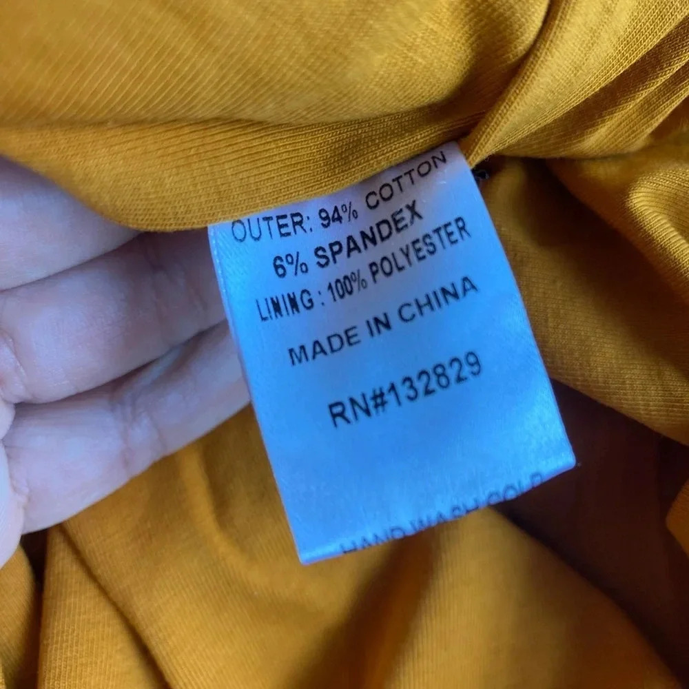 NWT Superdown Revolve Mini Orange Dress Knit Lightweight Small S Lily New Soft - Picture 5 of 5